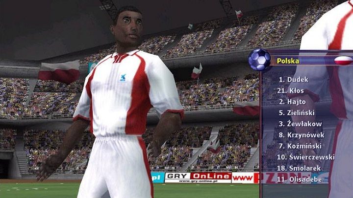 Emmanuel Olisadebe prezentował się strasznie w polskiej wersji FIF-y. - Najbrzydsi piłkarze reprezentacji Polski w serii FIFA - dokument - 2021-06-14