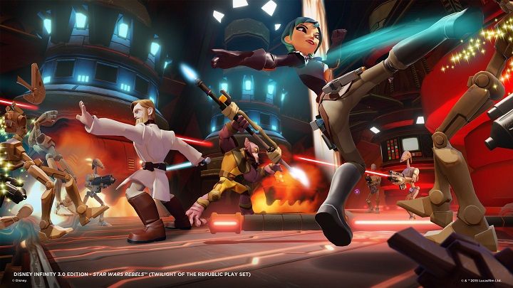 Zanim seria Disney Infinity została skasowana, także w tej grze mieliśmy okazję zagrać postaciami ze świata Gwiezdnych wojen. - 2019-01-21