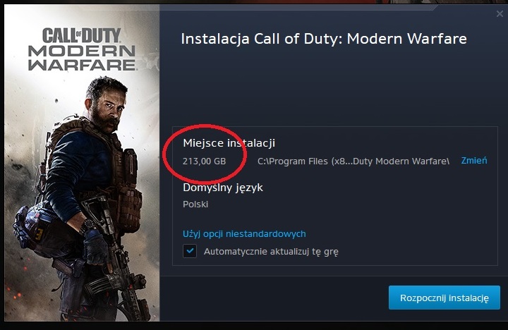 Wymagana przez Call of Duty: Warzone ilość miejsca na dysku zakrawa na jakiś żart. - Czy mi pójdzie - darmowe strzelanki vs komputer poleasingowy - dokument - 2020-06-01