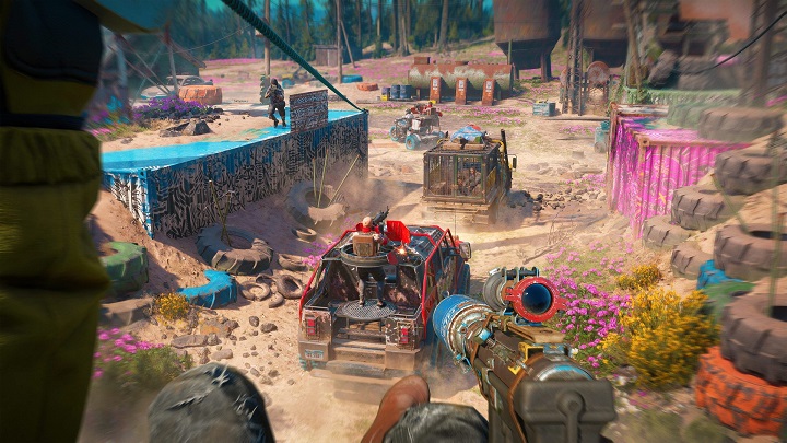 Po świecie Far Cry: New Dawn nie tylko pobiegamy, lecz także pojeździmy i polatamy. - 2019-02-18