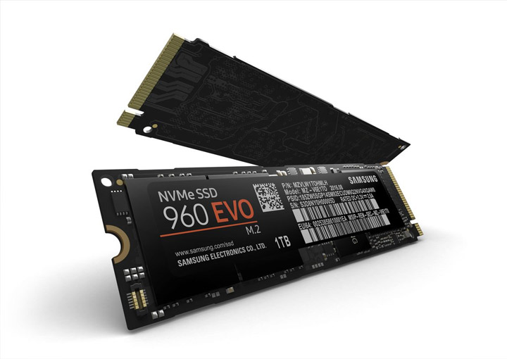Samsung ma w swojej ofercie bardzo szybki dysk SSD M.2 w bardzo przystępnej cenie – SSD 960 Evo – bazujący na protokole NVMe i wykorzystujący magistralę PCIe 3.0 x4. - 2018-07-04