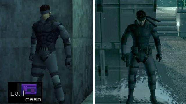 Metal Gear Solid przed i po liftingu. - 2015-04-15