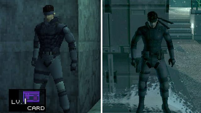 Metal Gear Solid przed i po liftingu. - 2015-04-15