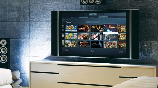 Big Picture, czyli opcja komfortowego wyświetlania Steamu na ekranie telewizora. - 2012-12-19