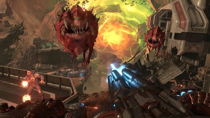 Doom Slayer przetrzebiający szeregi demonów do spółki z Master Chiefem w kooperacyjnej strzelance to może i mało prawdopodobna wizja – ale teraz przynajmniej nie niemożliwa. - „Zieloni” szastają zielonymi. Co oznacza zakup Bethesdy przez Microsoft? - dokument - 2020-09-22