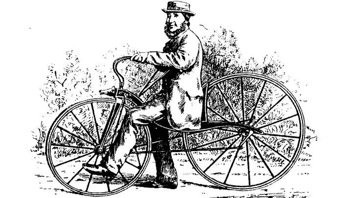 Wczesne wersje dzisiejszych rowerów przeszły na przestrzeni ostatnich dwustu lat szereg zmian – i np. jeszcze pod koniec XIX wieku wyglądały iście kreskówkowo. - 2019-04-17