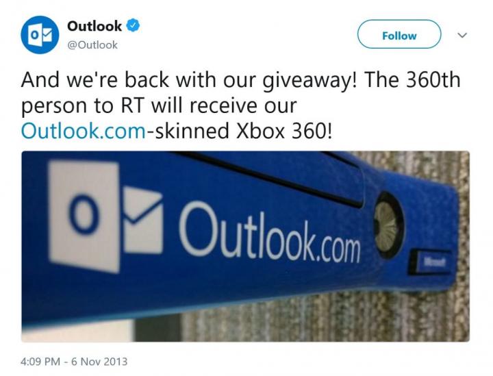 Jedyny na świecie Xbox 360 w wersji Outlook. - 2019-01-30