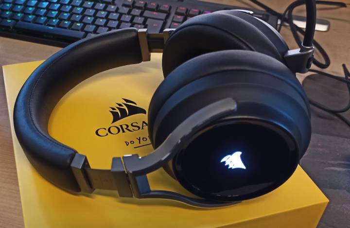 Słuchawki Corsair Virtuoso Wireless RGB. - Najlepsze słuchawki gamingowe. Ranking 2024 - dokument - 2024-05-23