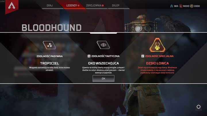 Bloodhound to jedna z ciekawszych postaci w Apex Legends – może śledzić innych graczy, podążając ich tropem. - 2019-02-20