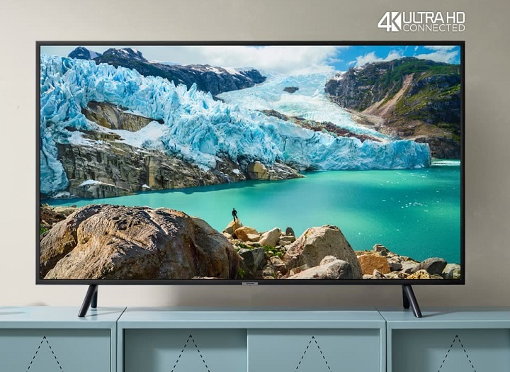 Jeden z ciekawszych i tańszych telewizorów 4K. Źródło: Samsung - Telewizory najchętniej kupowane w Polsce | TOP 5 - dokument - 2020-12-09