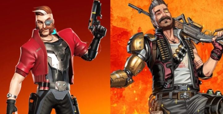 Po lewej: Hunter z BulletVille, po prawej: Fuse z Apex Legends. - Inspiracja czy plagiat? 9 razy, kiedy twórcy gier mieli problem z prawem autorskim - dokument - 2021-05-19