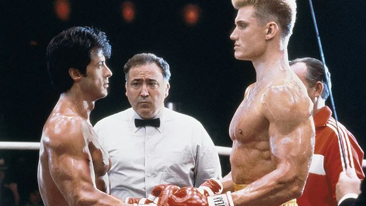 Rocky IV, reż. Sylvester Stallone, United Artists 1985 - Aktorki i aktorzy, których nie da się zastąpić w słynnych rolach - dokument - 2022-10-06