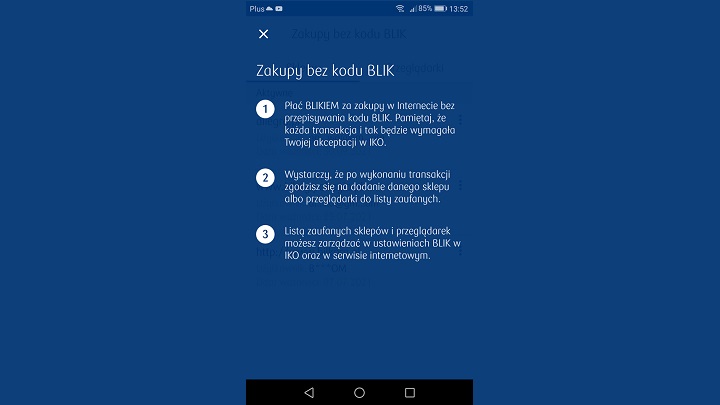 Ot, żebym nie była gołosłowna. Naprawdę można stworzyć listę zaufanych sklepów i płacić jeszcze szybciej. - BLIK - co to jest i jak działa? - dokument - 2021-10-25