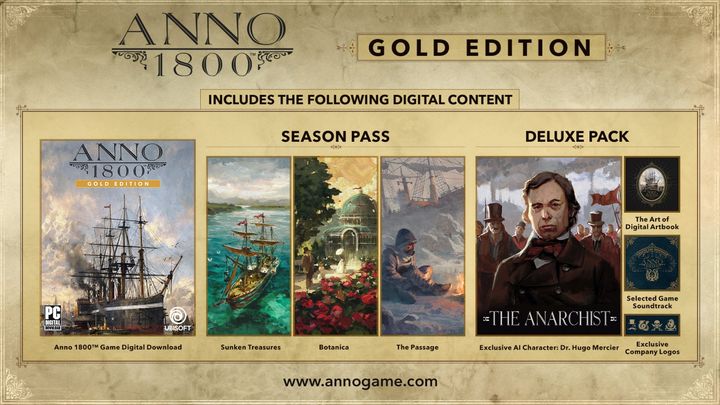 Anno 1800 Gold Edition.