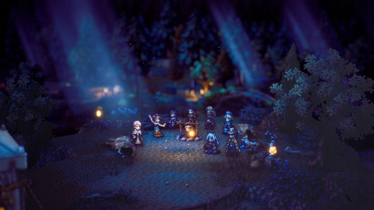 Octopath Traveler II, Square Enix, 2023. - Najlepsze gry RPG 2023 roku - wybór redakcji - szkic - dokument - 2023-12-21