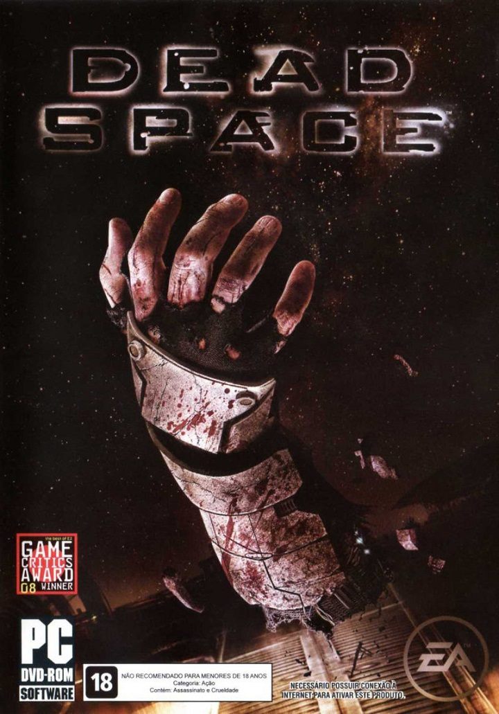 Nawet okładka sugeruje, że w Dead Space’a powinniśmy się bać. - Najładniejsze okładki gier wideo w historii - dokument - 2021-08-20