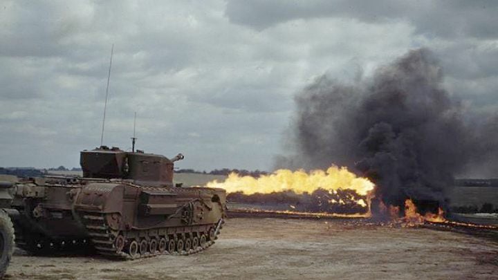 Siejący zniszczenie piekielnym ogniem czołg Churchill będzie premią za współpracę w drużynie. - 2018-05-26