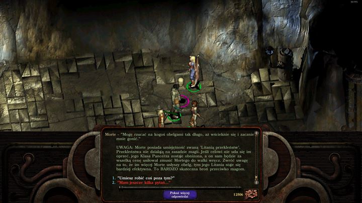 Planescape: Torment, 1999, Black Isle Studios, Interplay Entertainment - Najbardziej irytujące mechaniki i elementy w grach RPG - dokument - 2022-09-23