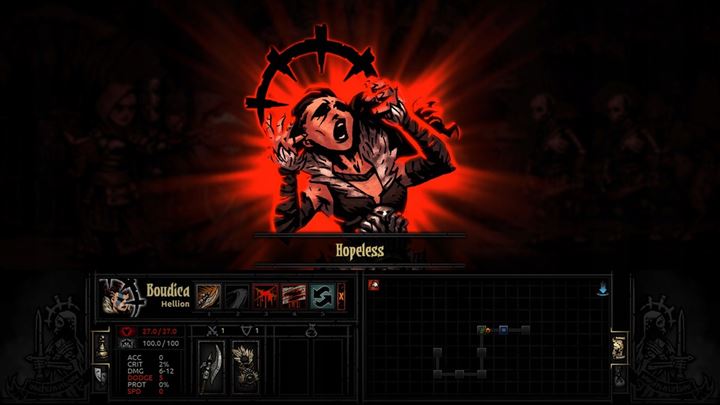 Darkest Dungeon, 2016, Red Hook Studios - Najbardziej irytujące mechaniki i elementy w grach RPG - dokument - 2022-09-23