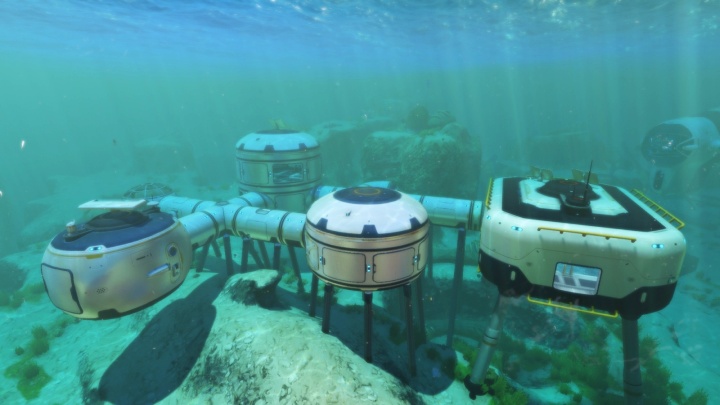 Budowanie podwodnych baz w grze Subnautica. - Technologie z filmów science fiction - niemożliwe, bezsensowne, a może... - dokument - 2021-04-28