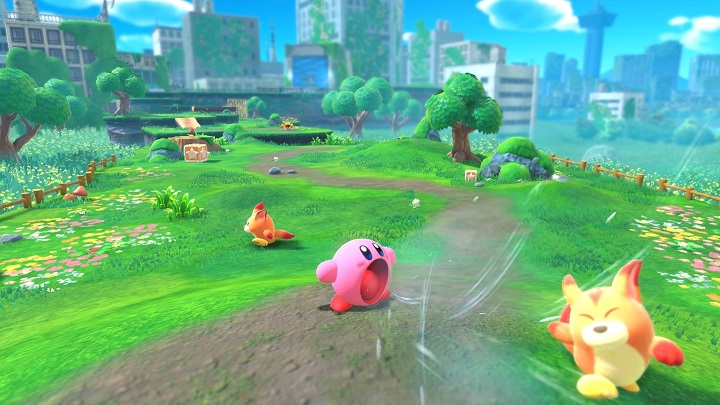 Kirby and the Forgotten Land, Nintendo, 2022 - Najlepsze gry 2022 roku, które przejdziesz w 10 godzin - dokument - 2022-12-03
