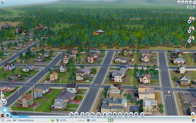 Nawet UFO narzeka na małe tereny w SimCity! - 2013-04-24