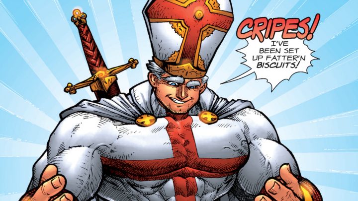 Battle Pope, Robert Kirkman i Tony Moore - Dziwne i szalone komiksy, których ekranizacje chcielibyśmy zobaczyć - dokument - 2022-11-06