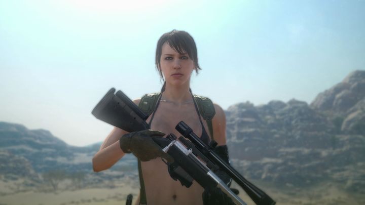 Quiet, bohaterka MGS5, kieruje się w życiu paroma zasadami: mało gadać, dobrze strzelać, niewiele ubierać. - 2017-07-14