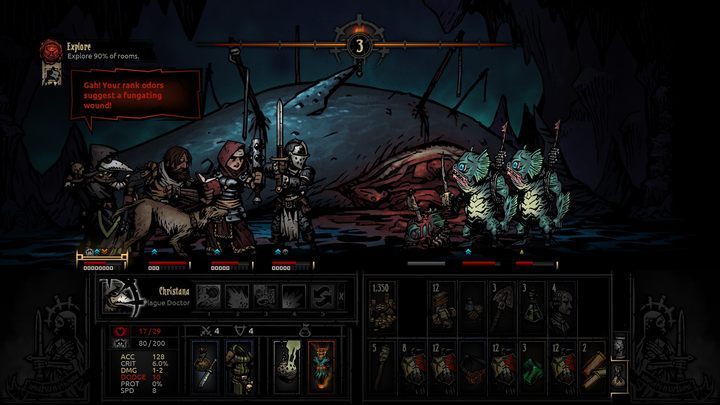 Losowe zagrożenia i losowe nagrody w Darkest Dungeon nie pozwalają naszemu mózgowi przywyknąć i się znudzić. - 2018-05-03