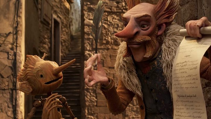Pinokio, reż. Guillermo del Toro, Netflix, 2022 - Najlepsze filmy 2022 roku - dokument - 2022-12-16