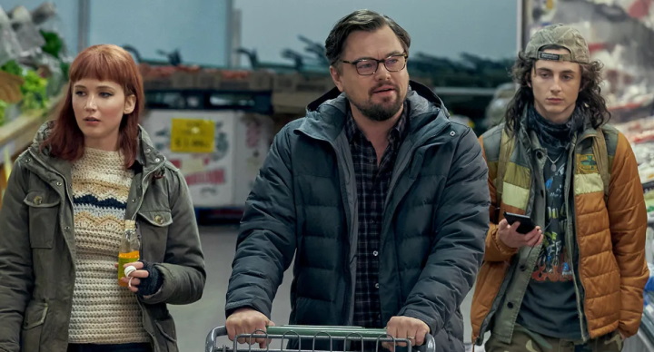 Nie patrz w górę, 2021, Adam McKay - Świetne komedie, które przerażają obrazem człowieka - dokument - 2022-11-25