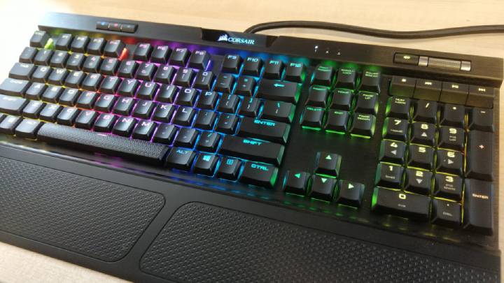 Corsair K70 RGB MK.2 Low Profile Low Profile Cherry MX Speed może pochwalić się bardzo solidną konstrukcją, opartą na obudowie z czarnego aluminium. - 2019-05-23