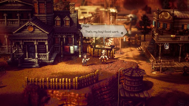 Połączenie trójwymiaru i pixel artu tworzy naprawdę niesamowity klimat. Fot. Octopath Traveler 2, Square Enix, 2023. - 19 gier RPG, w które zagramy w 2023 roku - dokument - 2023-01-09