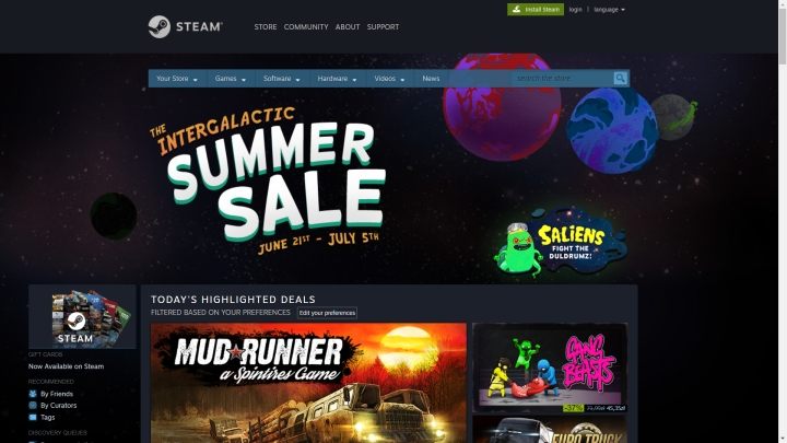 Steam w tej chwili jest niekwestionowanym liderem pecetowego rynku, ale jeśli stanie się przestarzały, sytuacja może ulec drastycznej zmianie. - 2018-06-29