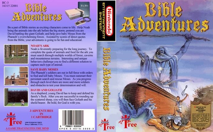 Okładka Bible Adventures (Wisdom Tree, 1991) - 2016-07-29