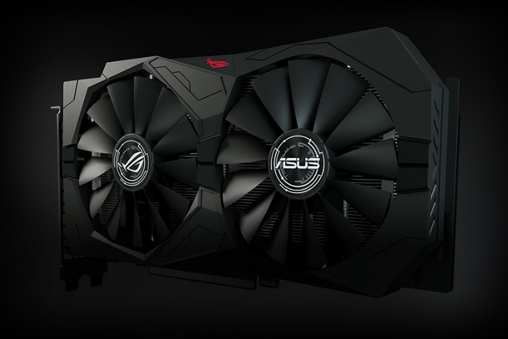 Budżetowa karta z aż 8GB pamięci VRAM. Świetne hasło reklamowe. Źródło: ASUS. - Jakie karty graficzne kupują Polacy przed premierą GeForce RTX 3070 i 3080 - dokument - 2020-09-03