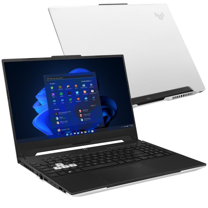 Asus TUF FX517 ma ciekawy design i wydajne podzespoły. Źródło: Asus. - Prezenty na święta 2022 - co kupić graczom na Gwiazdkę? - dokument - 2022-12-30