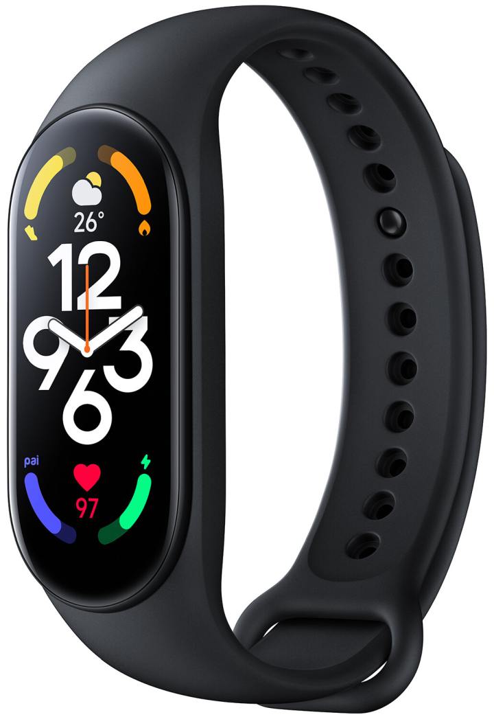 Xiaomi Mi Band 7 to lekka i tania opaska, która świetnie sprawdzi się w praktyce. Źródło: Xiaomi. - Prezenty na święta 2022 - co kupić graczom na Gwiazdkę? - dokument - 2022-12-30