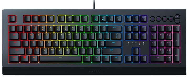 Razer Cynosa V2 pokazuje, że gamingowy sprzęt nie musi mieć mechanicznych przełączników. Źródło: Razer. - Prezenty na święta 2022 - co kupić graczom na Gwiazdkę? - dokument - 2022-12-30