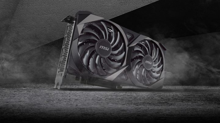 RTX 3050 to podstawowy model z rodziny RTX 3000. Do grania jak znalazł. Źródło: MSI. - Prezenty na święta 2022 - co kupić graczom na Gwiazdkę? - dokument - 2022-12-30