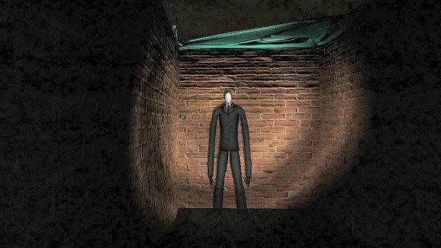 Widziany na obrazku Slender Man to tylko brzydka kupa pikseli. Ale podczas rozgrywki ten enigmatyczny pan zmienia się w najgorsze monstrum. - 2015-09-04