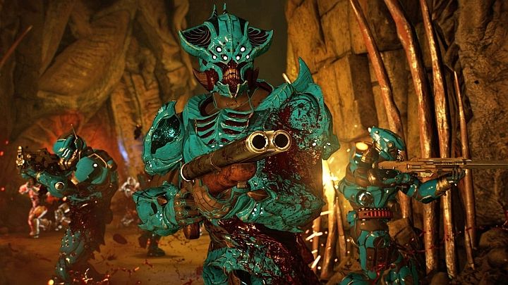 Również wydumane opcje personalizacji postaci nie przekonały fanów klasyki do multiplayera w nowym Doomie. - Od żenady do zagłady - kulisy sukcesu nowego Dooma - dokument - 2021-10-19