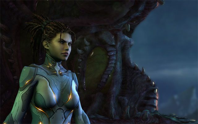 Sarah Kerrigan - główna bohaterka kampanii Zergów. - 2013-01-22