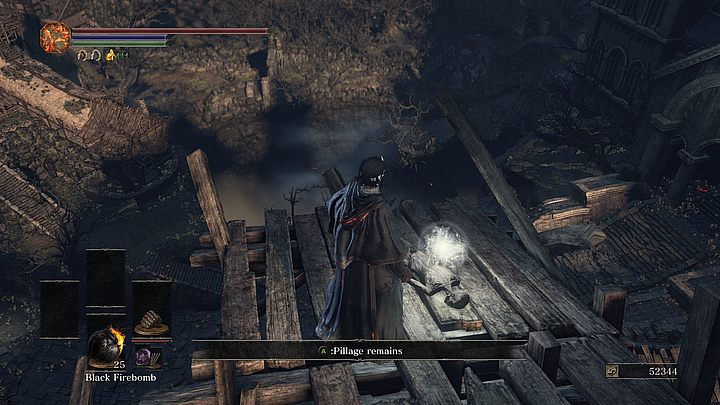 To miejsce można było dostrzec z dołu. Żeby jednak tu trafić, należało nadłożyć drogi. - Elden Ring to coś więcej niż Dark Souls 4 ze skakaniem - dokument - 2022-02-10