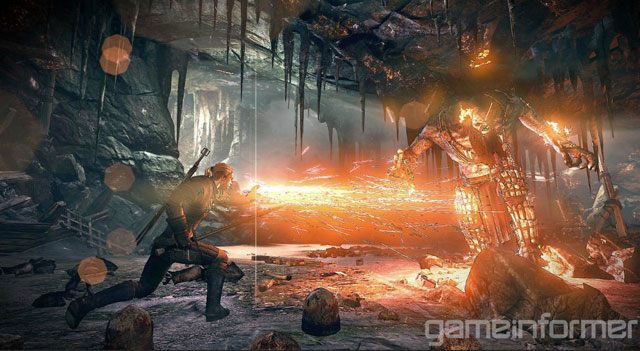 Walka z lodowym gigantem (źródło: Game Informer). - 2013-02-10