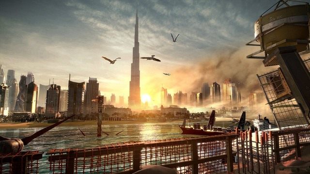 Eidos Montreal lansuje trochę mniej posępną wizję przyszłości Dubaju niż studio Yager w grze Spec Ops: The Line z 2012 roku... ale tylko trochę. - 2015-10-24