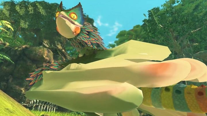 Spotkacie tu wiele znajomych twarzy. Jedną z nich będzie z pewnością plujący jadem Pukei-Pukei. - Recenzja gry Monster Hunter Stories 2 - łowca potworów spotyka Pokemony - dokument - 2021-07-26