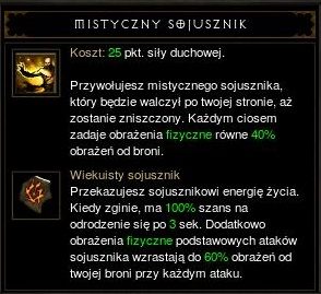 Mistyczny sojusznik – jedna z bardziej zmienionych umiejętności mnicha.