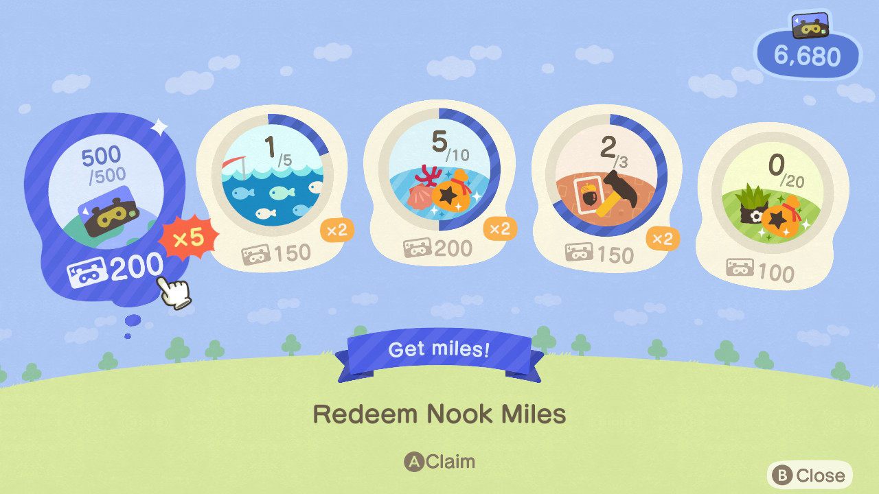 Codzienne zadania zachęcają do robienia różnych rzeczy. Nie łowiłeś jeszcze ryb? Zrób to, a dostaniesz nagrodę. - Recenzja Animal Crossing: New Horizons – gry, która się nie spieszy - dokument - 2020-03-16