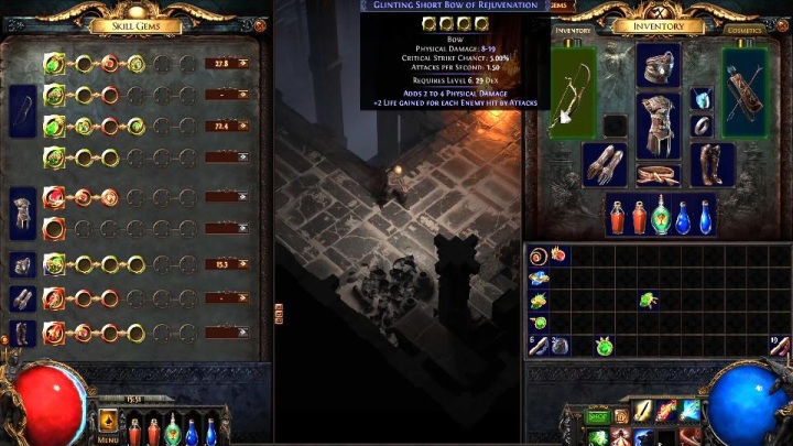 Żegnamy stary system socketów, witamy gemy w gemach. - Path of Exile 2 będzie wielkim zagrożeniem dla Diablo 4 - dokument - 2019-11-19